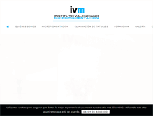 Tablet Screenshot of micropigmentacionvalencia.com
